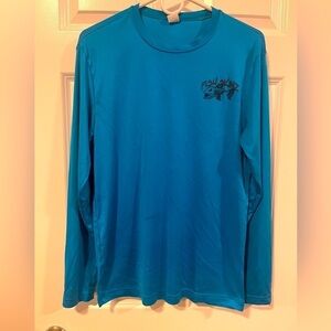 Guc fish skinz dry fit shirt size medium